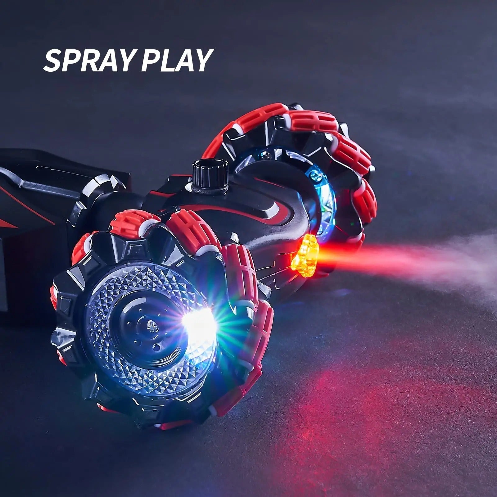 RC Stunt Auto 4WD mit Handsteuerung 360° Drehung LED Musik Spray bis 25km/h
