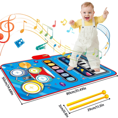 Kinder-Spielmatte mit Musik &amp; Instrumenten