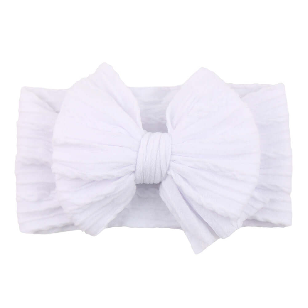 Kinder Haarband Nylon mit Schleife - Elastisch &amp; Vielseitig