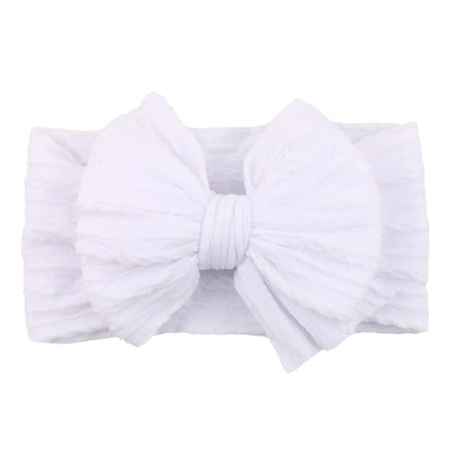 Kinder Haarband Nylon mit Schleife - Elastisch &amp; Vielseitig