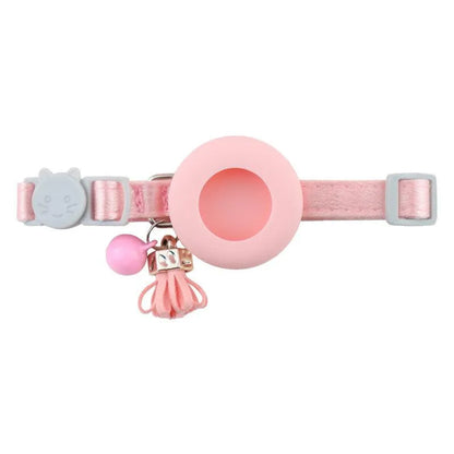 GPS Halsbandhülle für Katzen | Mit Glocke &amp; Halterung für Tracker