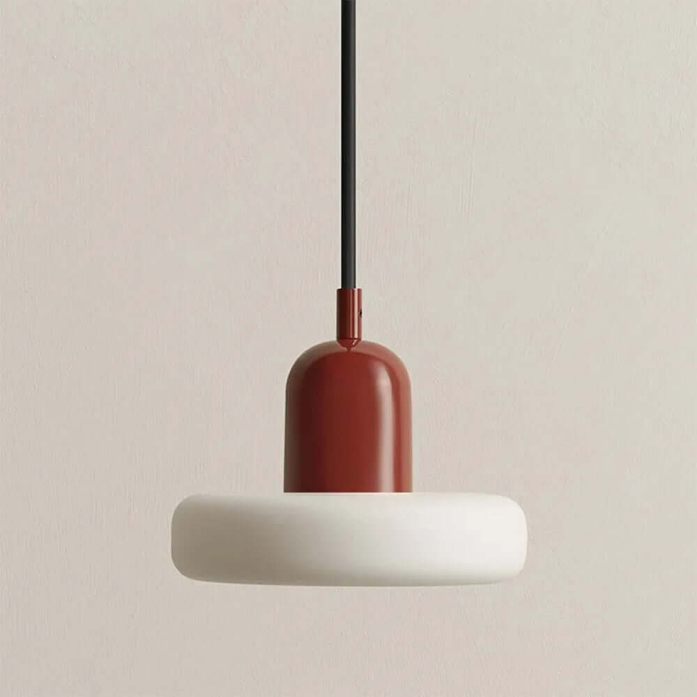 Moderne Pendelleuchte Glas &amp; Metall