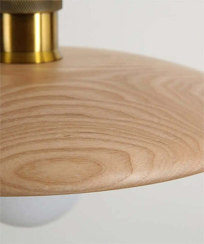 Holz-Deckenleuchte Pendelleuchte