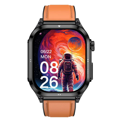 Zelara AMOLED Slim Blutzucker Outdoor ECG/EKG Bluetooth Anrufe Gesundheitsmessung Smart Watch