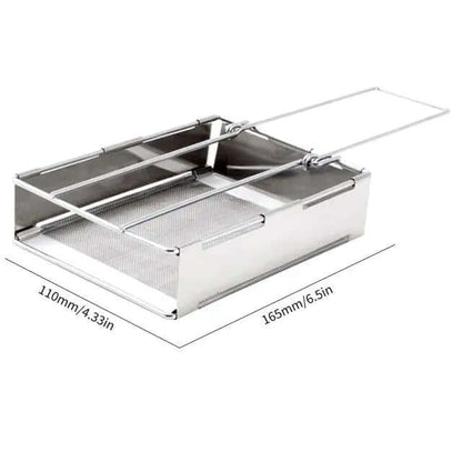 Faltbarer Campingkocher Holzofen Edelstahl