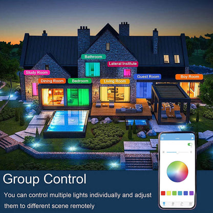 Smarte RGB Deckenleuchte, Modernes Design