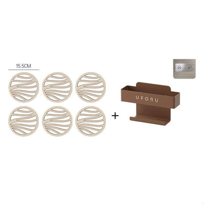 6er Set Hitzeuntersetzer - Modernes Design