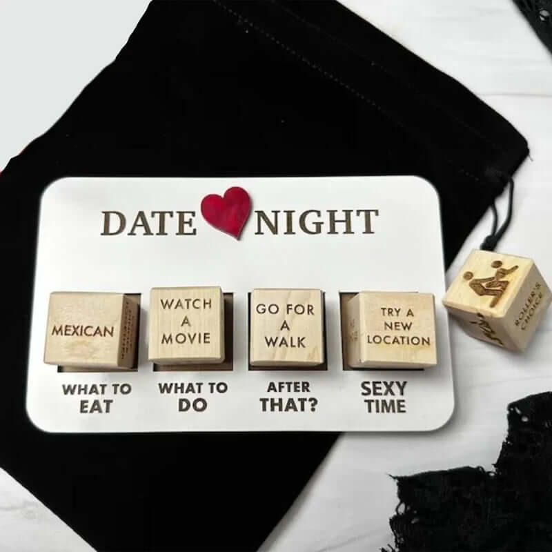 Paar-Würfelspiel für Date-Nights - Romantik &amp; Spaß