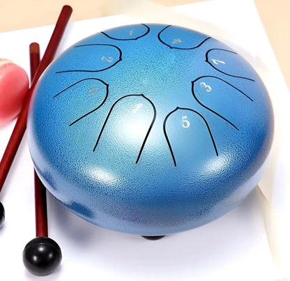 Entspannungstrommel aus Stahl - Regenklänge