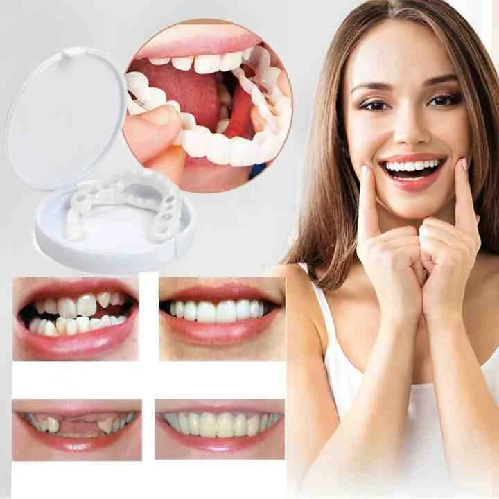 Einrastbarer Zahnersatz | Perfektes Lächeln | 1+1 GRATIS