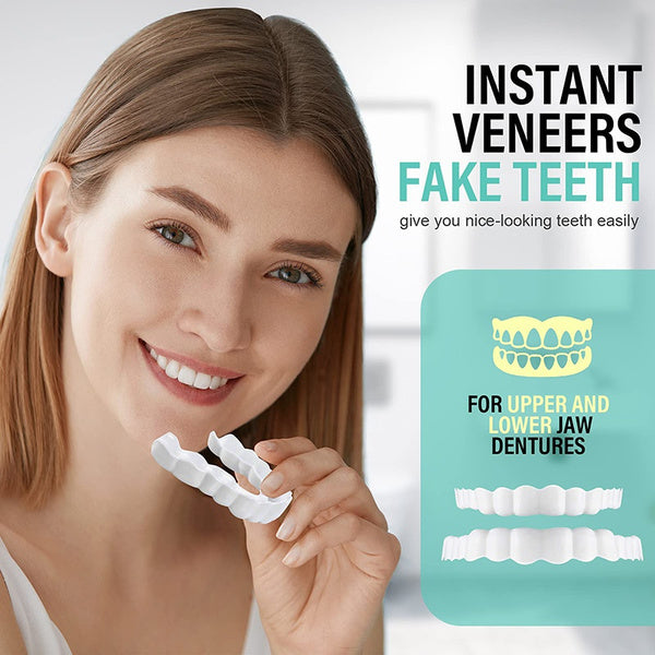 Einrastbarer Zahnersatz | Perfektes Lächeln | 1+1 GRATIS
