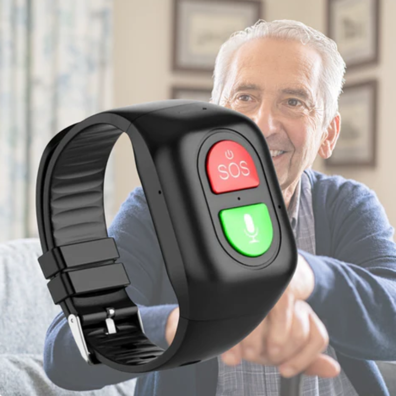 Ältere GPS-Smartwatch – 4G-SOS-Tracker, Gesundheitsüberwachung &amp; Notfallwarnungen