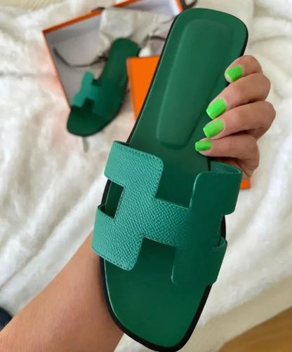 Leder Sandalen - Bequem - Diverse Farben