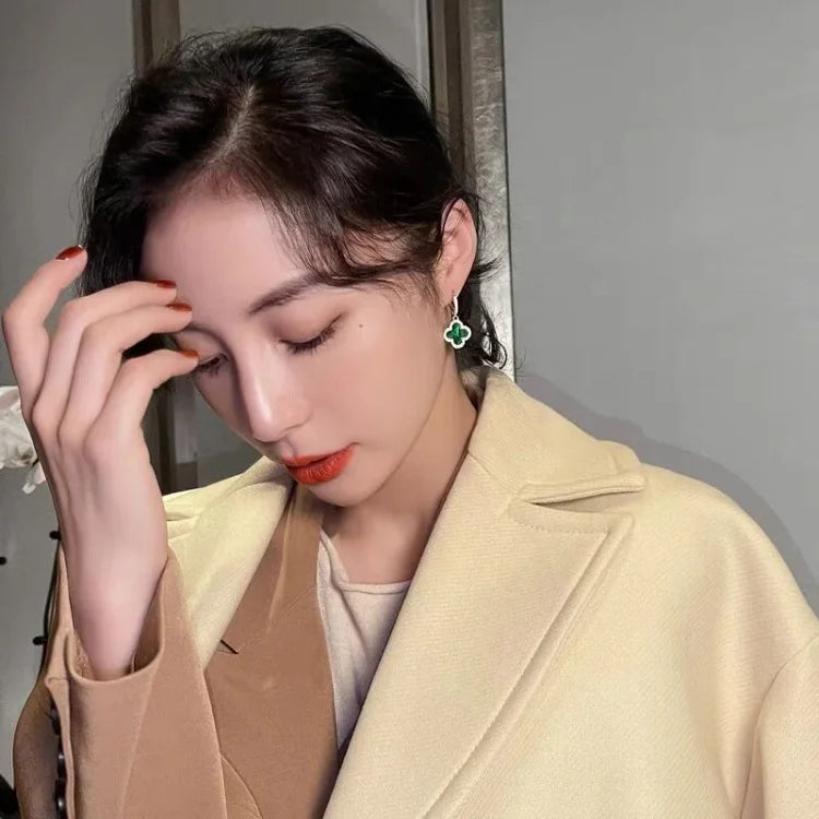 Kleeblatt-Ohrringe – Stil &amp; Glück