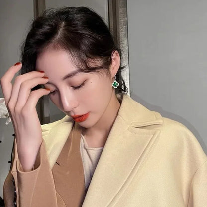 Kleeblatt-Ohrringe – Stil &amp; Glück