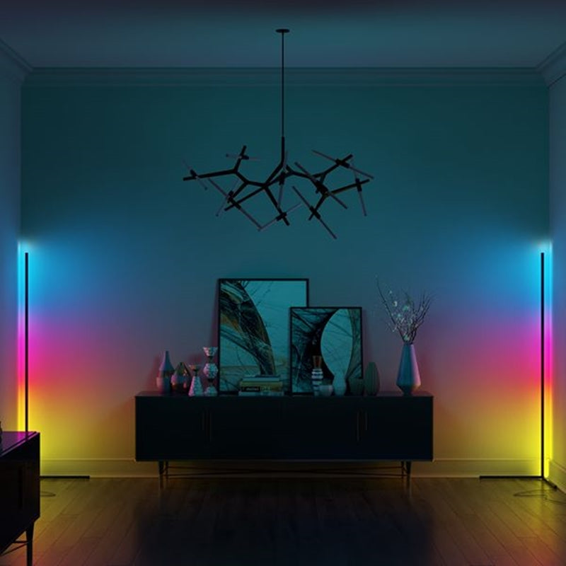 LED Design Ecklampe - Fernbedienung | RGB &amp; Weiß