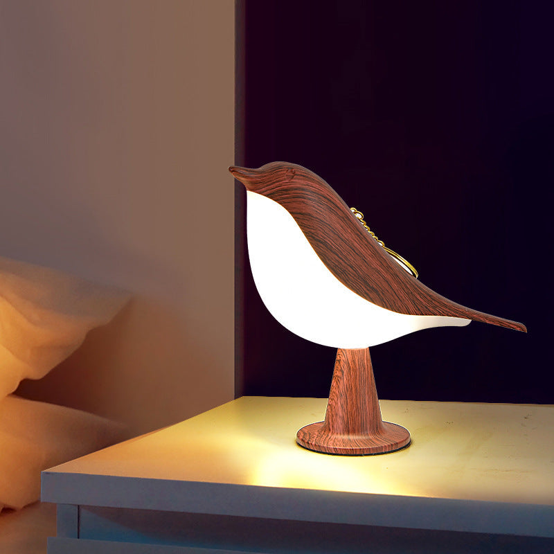 Elegante Vogel Lampe - LED Design mit 3 Leuchtstufen