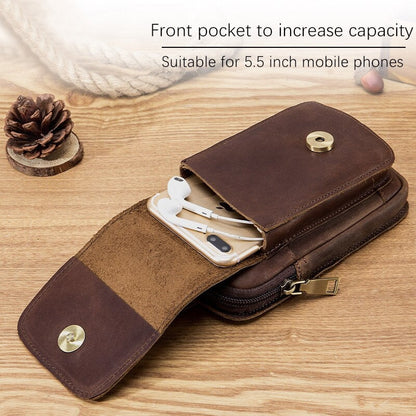 Leder Gürteltasche für 7-Zoll Telefon | Hochwertig &amp; Modisch