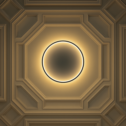 Skandinavische LED-Deckenleuchte – Modern und dimmbar