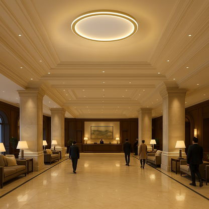 Skandinavische LED-Deckenleuchte – Modern und dimmbar