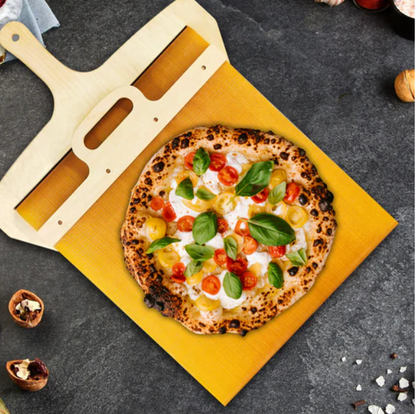 Hochwertiger Pizzaschieber aus Birkenholz - Italienisches Design