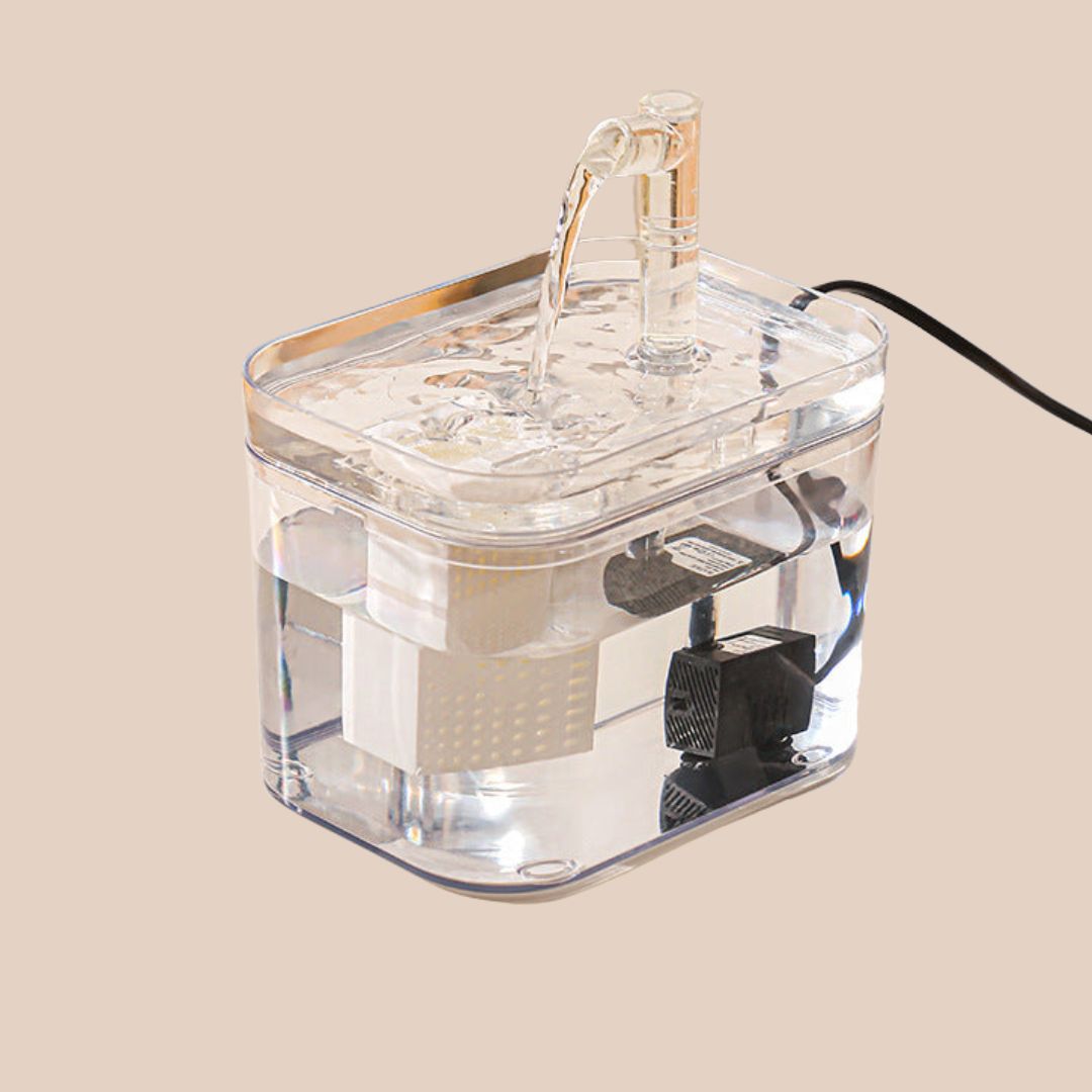 Premium Tiertrinkbrunnen - Sauberes Wasser | Leise | Modern