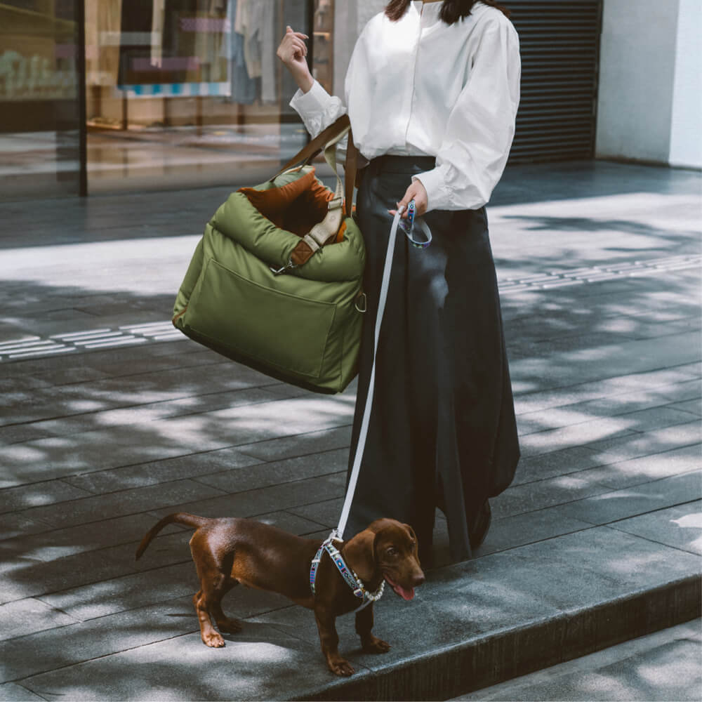 Hundeautositz aus Kunstleder - Sicherheit &amp; Stil | Urban Voyager