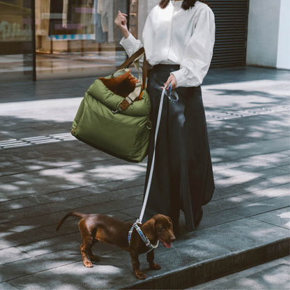 Hundeautositz aus Kunstleder - Sicherheit &amp; Stil | Urban Voyager