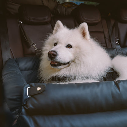 Hundeautositz aus Kunstleder - Sicherheit &amp; Stil | Urban Voyager