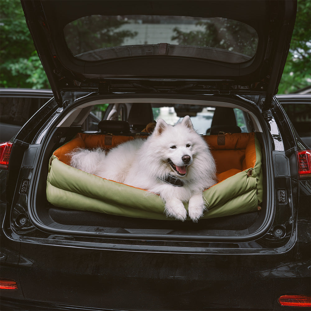 Hundeautositz aus Kunstleder - Sicherheit &amp; Stil | Urban Voyager