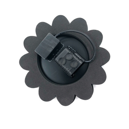 Solarbetriebener Gartenbrunnen – Blumen-Design Wasserfontäne