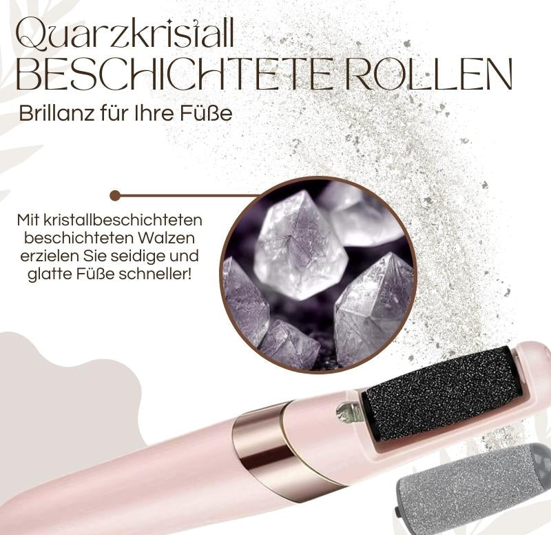 Elektrischer Hornhautentferner | LED-Licht | Wasserdicht