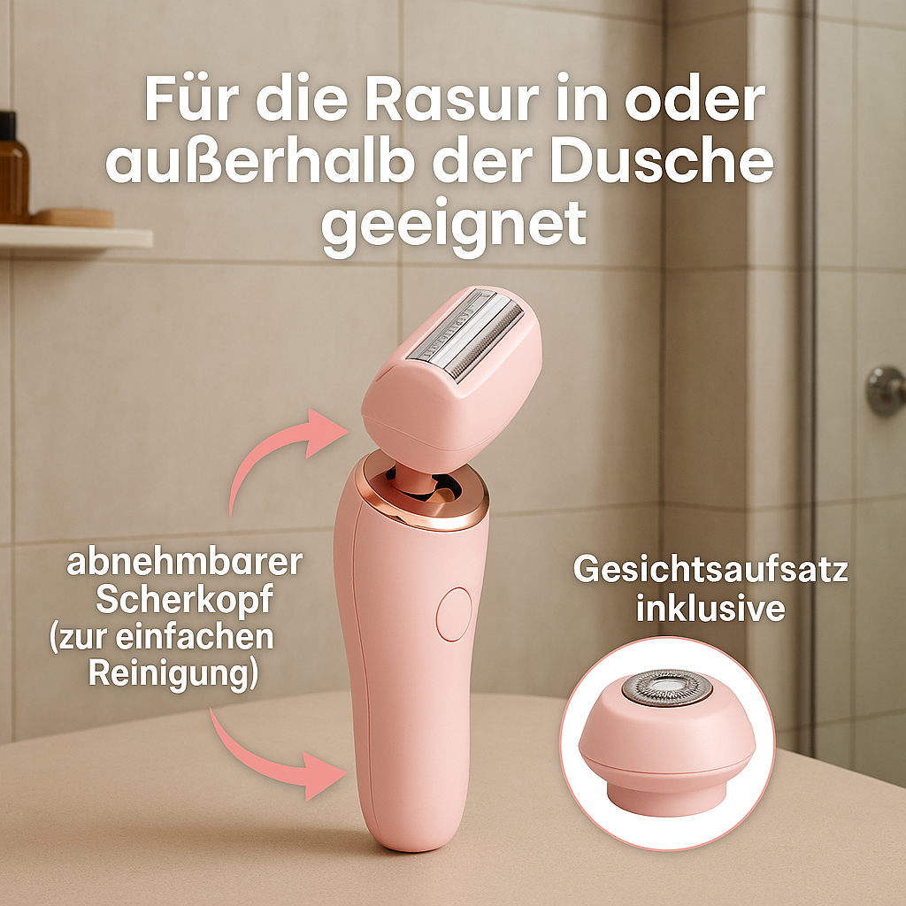Sanfte Rasur für Empfindliche Haut Elektrisch