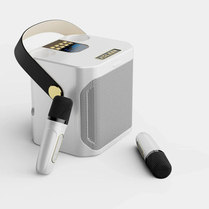 Hochleistungs tragbarer Bluetooth Karaoke Lautsprecher mit wiederaufladbarem Akku für den Innen- und Außenbereich