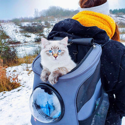 Katzen Transporttasche - Ergonomisch und Belüftet - Komfort für Reisen