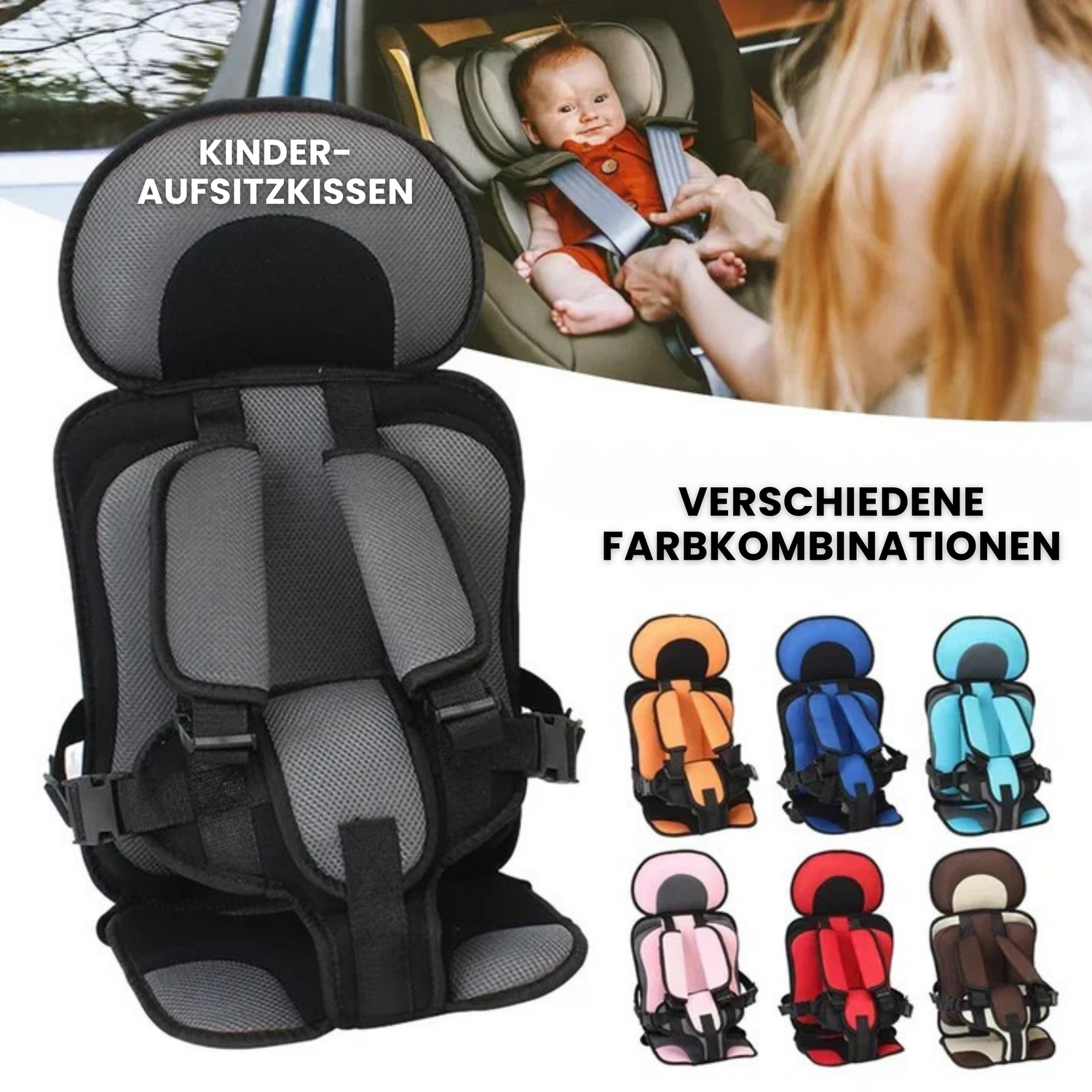 Kindersitz - Ergonomisch &amp; Sicher für Kinder