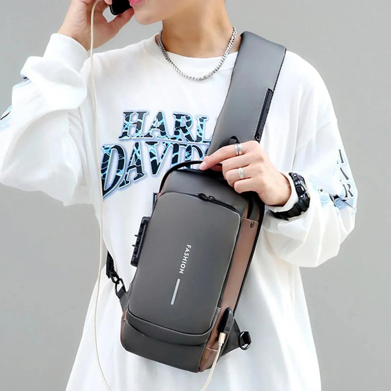 USB Rucksack | Anti-Diebstahl &amp; Wasserdicht