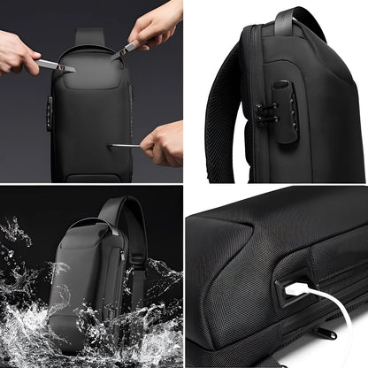 USB Rucksack | Anti-Diebstahl &amp; Wasserdicht