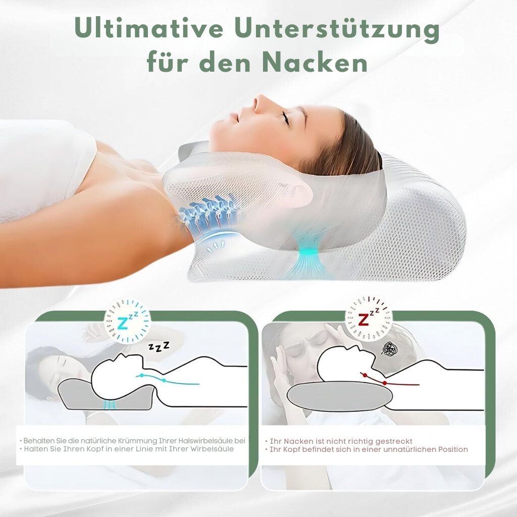 SleepAlign Kissen - Orthopädisch | Ergonomisch für Schmerzfreiheit