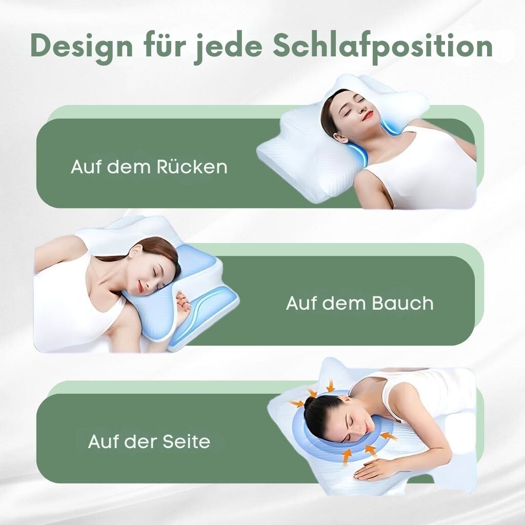 SleepAlign Kissen - Orthopädisch | Ergonomisch für Schmerzfreiheit
