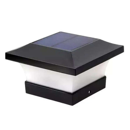 Solarbetriebene LED-Säulenleuchte Außen