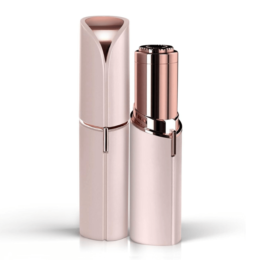 Elektrischer Gesichtshaarentferner für glatte Haut