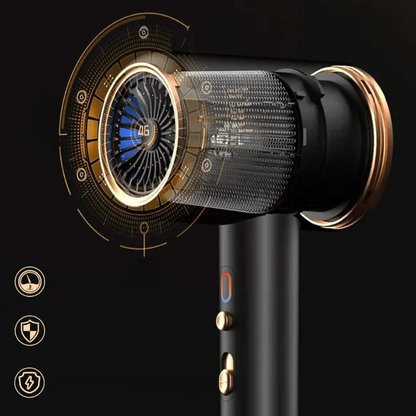 Professioneller 2400W Föhn, Warm &amp; Kalt