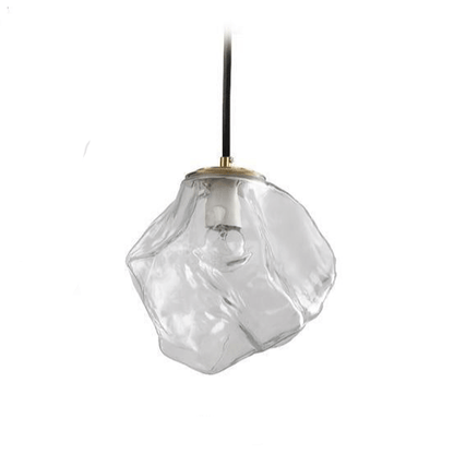 Moderne Glas Hängeleuchte Kupfer