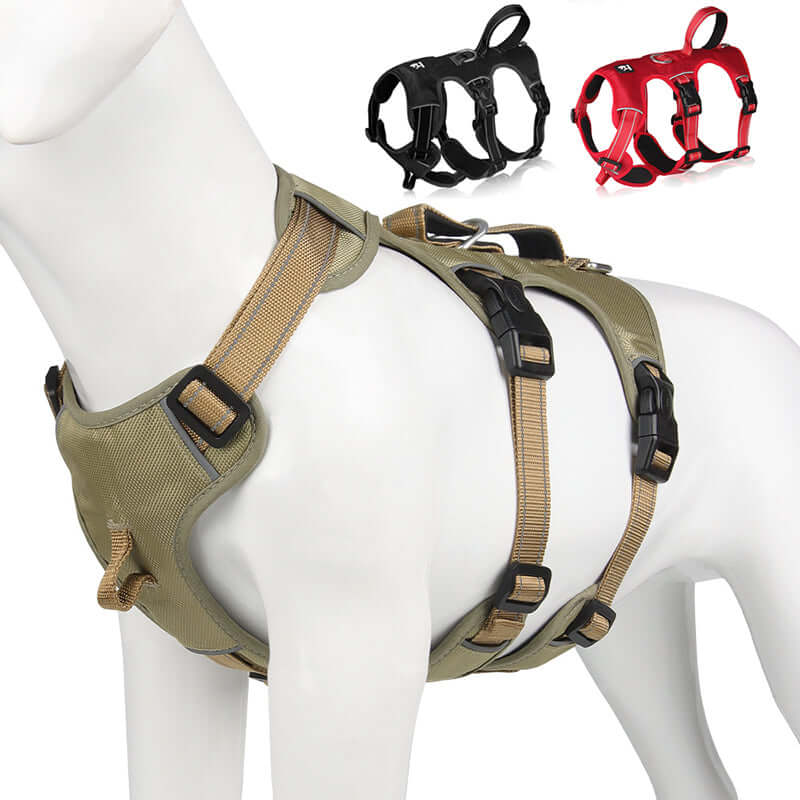 Reflektierendes Hundegeschirr Anti-Zug &amp; Komfort