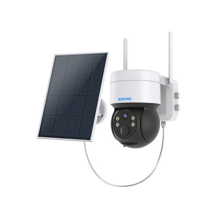 ESCAM QF170 2MP Solar WiFi PTZ IP-Kamera mit PIR-Alarm, Full-Color Nachtsicht, Zwei-Wege-Audio, IP66 &amp; Cloud-Speicherung