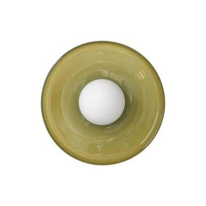 Runde LED Deckenleuchte Modern Glas Lampe