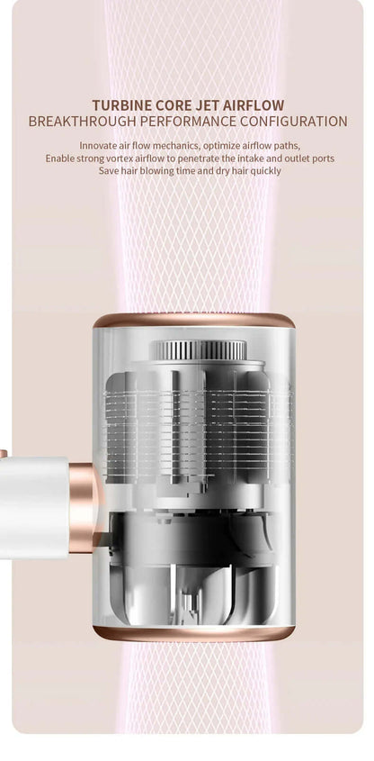 2400W Haartrockner mit Ionen-Technologie - Schnelltrocknend &amp; schonend