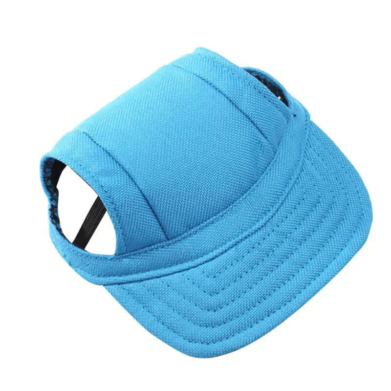 Hunde-Cap mit Ohrenlöchern &amp; Kinnriemen