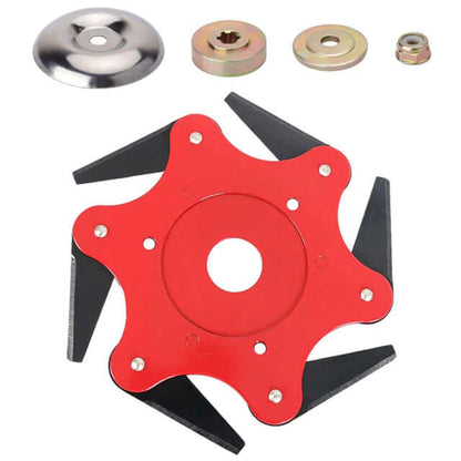 6-Klingen Trimmerkopf Stahl